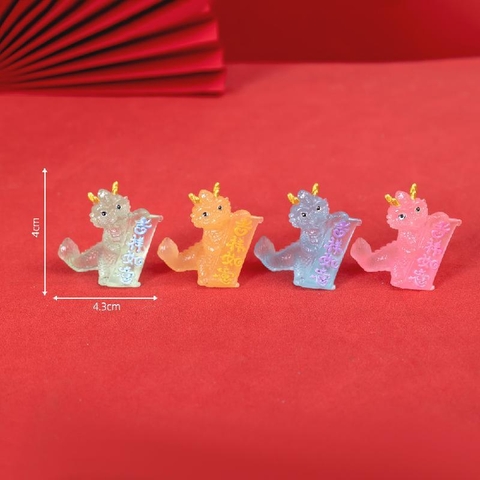 Phụ Kiện Tiểu Cảnh - Rồng Dạ Quang Nhiều Màu (ZC-1091) - Tiểu Cảnh Trang Trí Hồ Cá, Bonsai, Terrarium