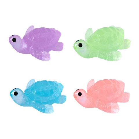 Phụ Kiện Tiểu Cảnh - Rùa con dạ quang, rùa nhỏ (ZC-1043) - Tiểu Cảnh Trang Trí Hồ Cá, Bonsai, Terrarium