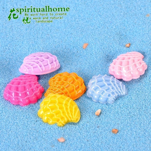 Phụ Kiện Tiểu Cảnh - Mô Hình Ốc Biển Nhiều Màu (ZC-348) - Tiểu Cảnh Trang Trí Chậu Sen đá, Hồ Cá, Bonsai, Terrarium