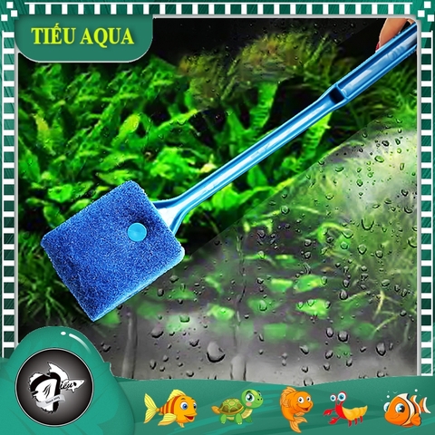 Cây Chà Hồ Cọ Rửa Bể Cá - Size 23cm và 40cm