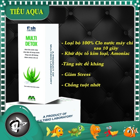 Multi Detox – Khử Độc Nước, Giảm Stress, Chống tuột nhớt cho cá cảnh