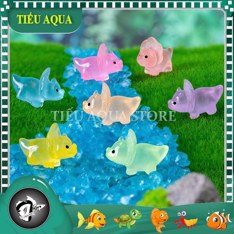 Phụ Kiện Tiểu Cảnh - Khủng Long Dạ Quang (ZC-956) - Tiểu Cảnh Trang Trí Chậu Sen đá, Hồ Cá, Bonsai, Terrarium