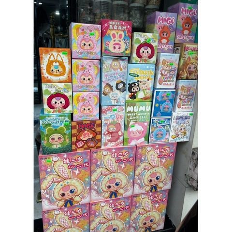 [Blindbox Chính hãng] Migo Rạp Xiếc - Có móc treo cặp, túi - Blind box Migo Draeam Circus