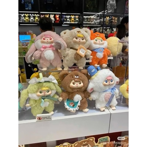 [Blindbox chính hãng] MIYEE COFFE - Thú Bông tiệm cà phê dễ thương - Quà tặng cho Bé, Móc treo cặp ...