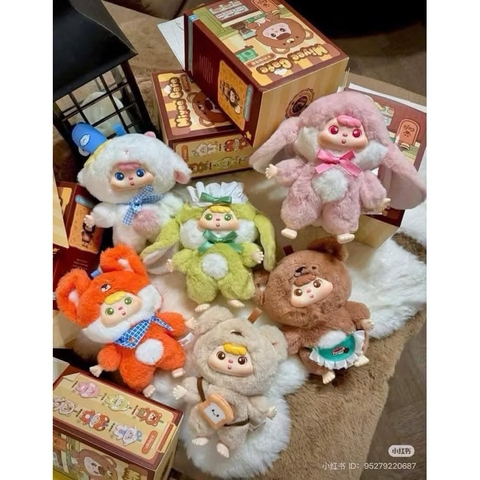 [Blindbox chính hãng] MIYEE COFFE - Thú Bông tiệm cà phê dễ thương - Quà tặng cho Bé, Móc treo cặp ...