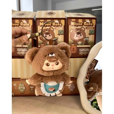 [Blindbox chính hãng] MIYEE COFFE - Thú Bông tiệm cà phê dễ thương - Quà tặng cho Bé, Móc treo cặp ...