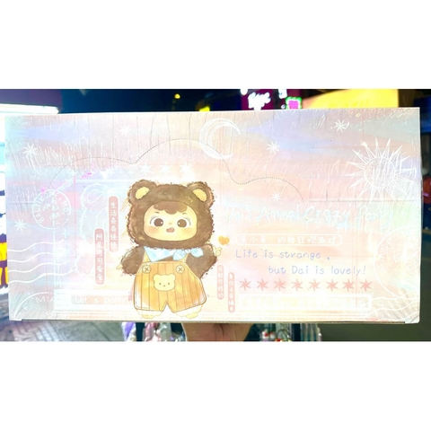 [Blindbox Chính hãng] BlindBox Gấu Bông Dai's Animal Crazy Party - quà tặng cho bé