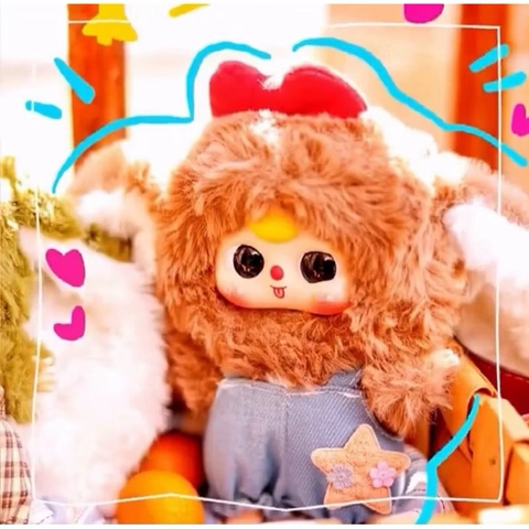 [Blindbox Chính hãng] Bé Ba Baby Three Macaron Bunny V2  - Quà tặng cho bé