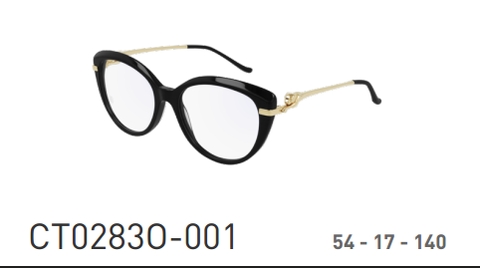 Gọng Cartier CT0283O-001 chính hãng