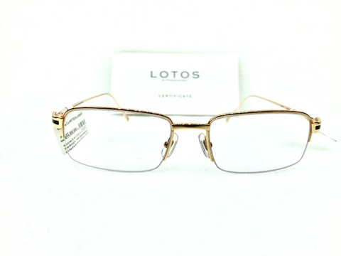 Gọng vàng nguyên khối LOTOS LA-09P077REM-LG9D5997 chính hãng