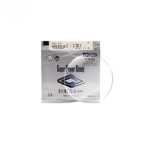 Tròng kính TOKAI Nhật Bản chiết suất 1.76 mỏng nhất thế giới