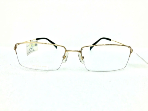 Gọng vàng nguyên khối TSUTUJI FM-003 55MM 18KYG/BK-02 chính hãng