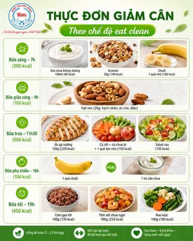 GỢI Ý THỰC ĐƠN GIẢM CÂN CHO NGƯỜI MỚI BẮT ĐẦU: DỄ ĂN, DỄ THEO, KHÔNG ÁP LỰC