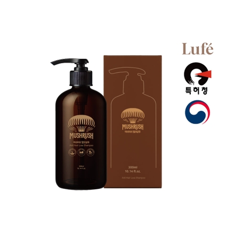 DẦU GỘI TRỊ RỤNG TÓC LUFE MUSHRUSH NATURAL ORGANIC ANTI HAIR LOSS SHAMPOO 300ML