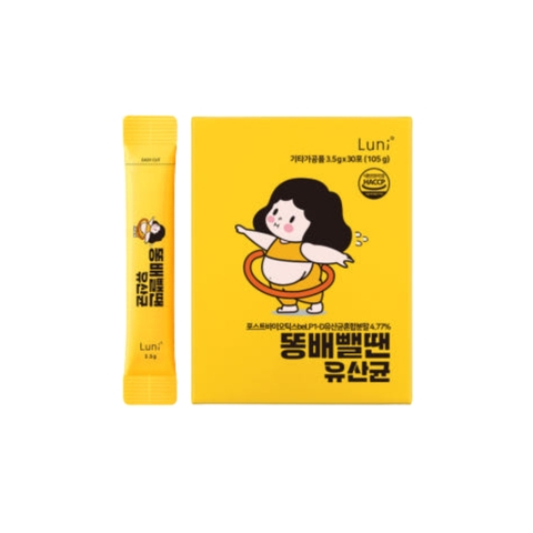 ENZYME LUNI 똥배뺄땐 유산균 - HỖ TRỢ ĐÀO THẢI CHẤT CẶN BÃ, ĐỘC HẠI TRONG CƠ THỂ, THON GỌN DÁNG...