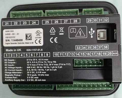 Bộ điều khiển máy phát điện Deepsea G4501