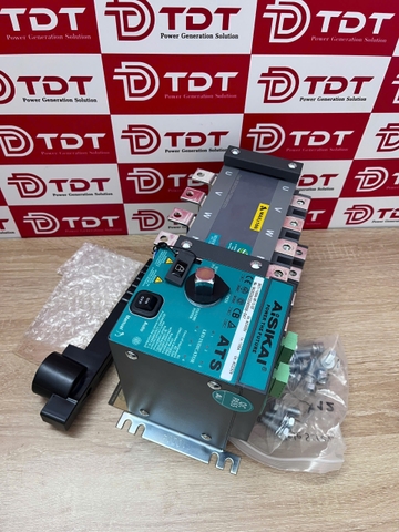 Bộ chuyển nguồn tự động Aisikai 4P 160A mã SKT1-160A/4P/X/CK