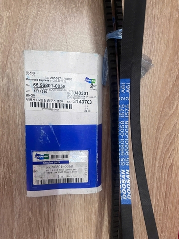 Dây curoa Doosan / HD Huyndai 65.96801-0058
