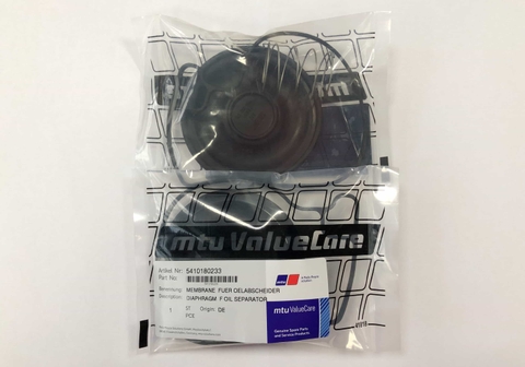Màng cao su, lò xo MTU mã 5410180233