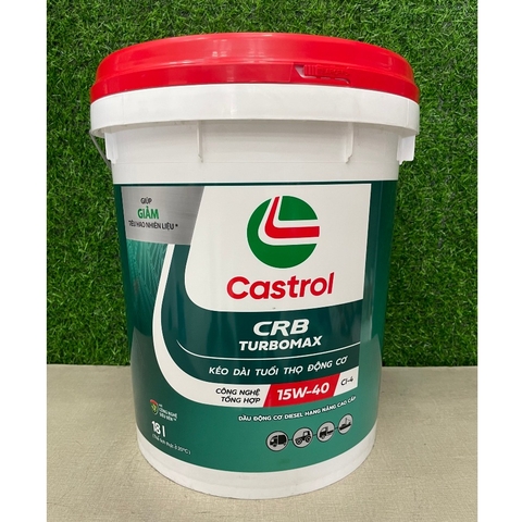 Dầu nhờn Castrol CRB Turbomax 15W40 CK-4/18L
