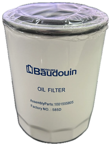 Lọc nhớt máy Baudouin mã 1001555805