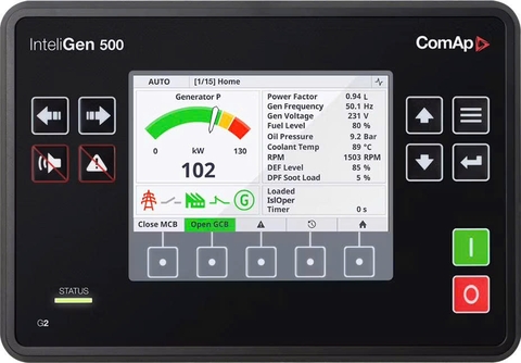 Bộ điều khiển hòa đồng bộ máy phát điện ComAp InteliGen 500 G2