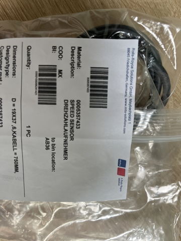Cảm biến tốc độ MTU 0005357433
