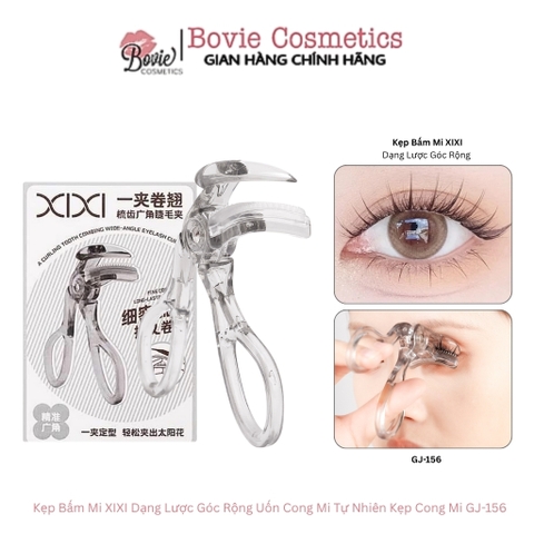 Kẹp Bấm Mi XIXI Dạng Lược Góc Rộng Uốn Cong Mi Tự Nhiên Kẹp Cong Mi GJ-156
