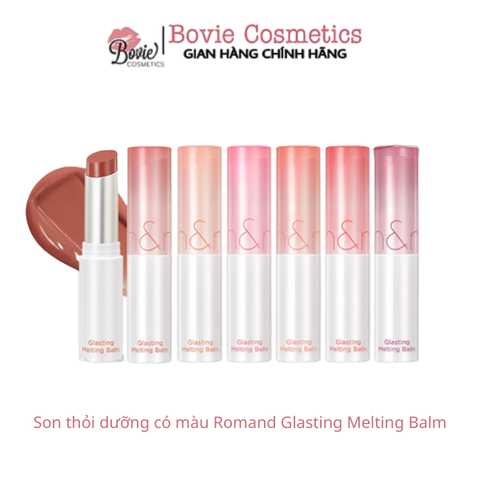 Son thỏi dưỡng có màu Romand Glasting Melting Balm