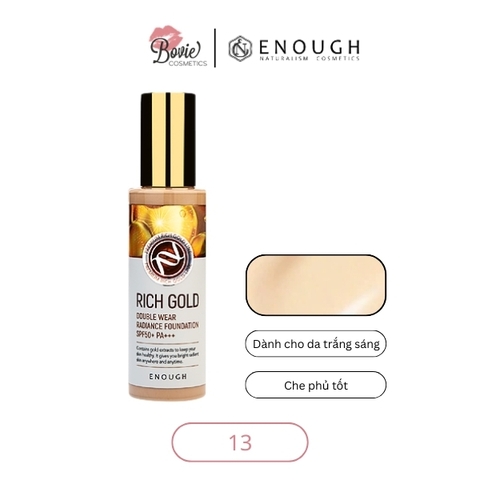 KEM NỀN VÀNG CAO CẤP ENOUGH PREMIUM RICH GOLD DOUBLE WEAR RADIANCE FOUNDATION 100ML