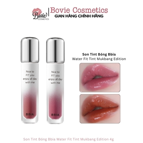 Son Tint Bóng Bbia Water Fit Tint Mukbang Edition 4g