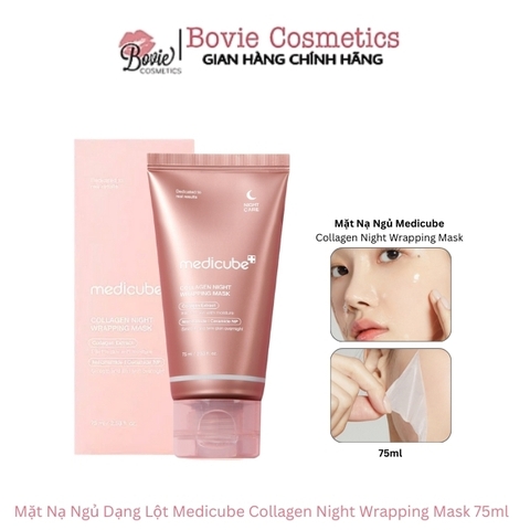 Mặt Nạ Ngủ Medicube Collagen Night Wrapping Mask 75ml