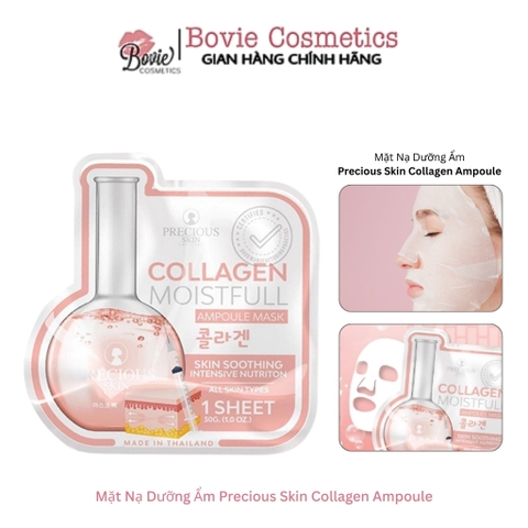 Mặt Nạ Dưỡng Trắng Da Precious Skin Collagen Moistfull Ampoule Mask