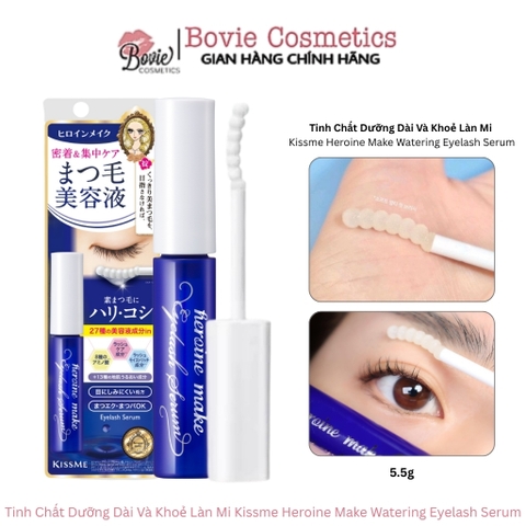 Tinh Chất Dưỡng Dài Và Khoẻ Làn Mi Kissme Heroine Make Watering Eyelash Serum (5.5g)