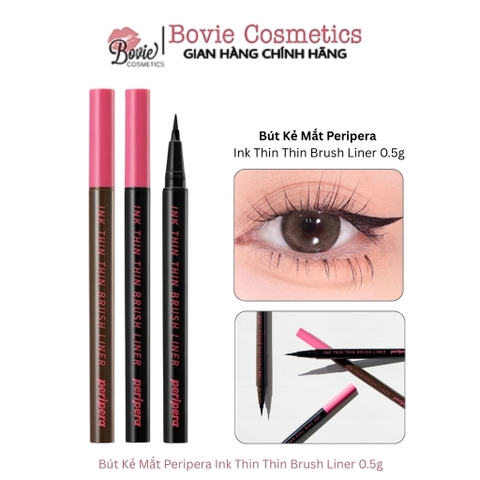 Bút Kẻ Mắt Peripera Ink Thin Thin Brush Liner 0.5g