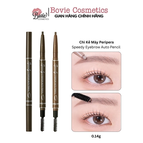 Chì Kẻ Mày Peripera Speedy Eyebrow Auto Pencil 0.14