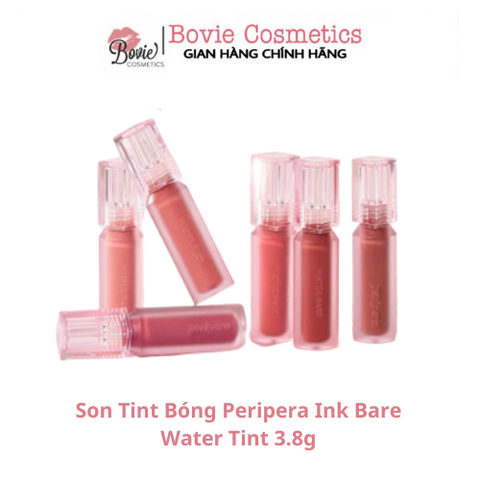 Son Tint Bóng Peripera Ink Bare Water Tint 3.8g