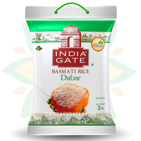Gạo INDIA GATE BASMATI RICE DUBAR 5KG