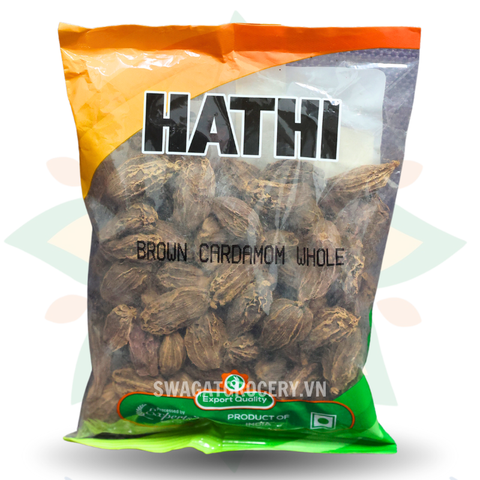 Đậu khấu thơm HATHI Brown Cardamom Whole 100gr