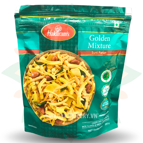 Bánh Snack HALDIRAM GOLDEN MIXTURE 200GR