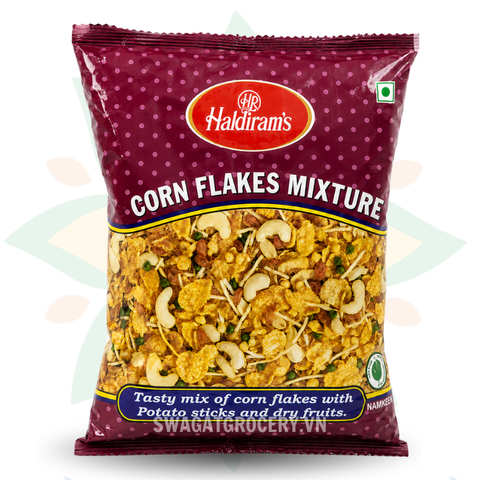 Bánh Snack HALDIRAM CORNFLAKES MIXTURE 150GM