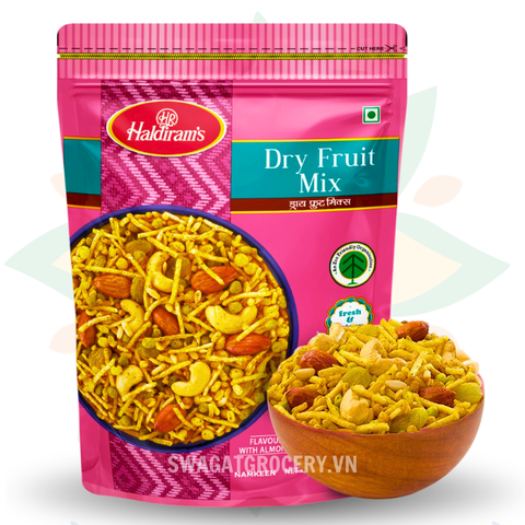 Bánh Snack HALDIRAM DRY FRUIT MIX 200GM