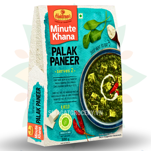 Cà ri ăn liền HALDIRAM PALAK PANEER 300GM