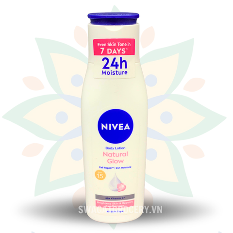 Sữa Dưỡng Thể Phục Hồi Da Nivea Natural Glow Cell Repair 75ml (5 packs)