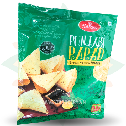 Bánh Tráng HALDIRAM'S PUNJABI PAPAD 200GR