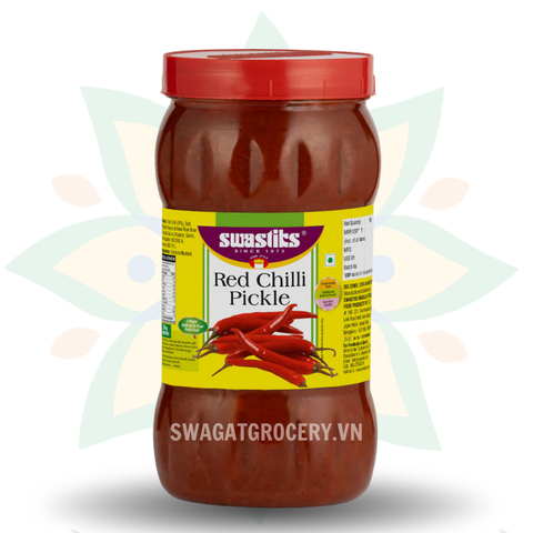 Sốt Ớt Đỏ SWASTIKS RED CHILLI PICKLE 1KG