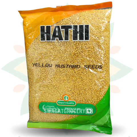 Hạt mù tạt vàng HATHI YELLOW MUSTARD SEEDS 100GR