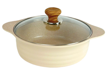 Xoong nồi tay nắm liền Ecoramic EBLM-22CSR