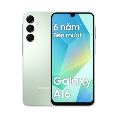 Điện thoại Samsung Galaxy A16 LTE 4GB/128GB (Light Green) (SM-A165FLGDXXV)