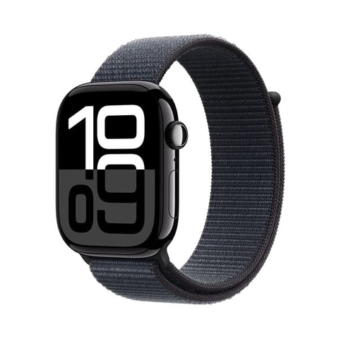 Đồng hồ Apple Watch Series 10 GPS + Cellular 46mm Jet Black (Vỏ Nhôm Dây Ink Sport Loop) (MWY53SA/A)